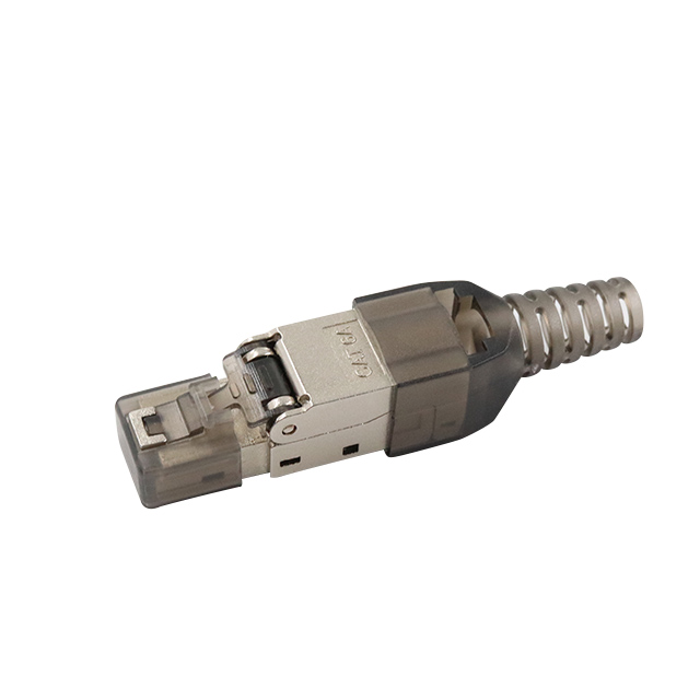 Cat6a FTP Toolless RJ45 Field Termination Plug