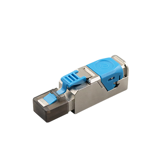 Cat7 FTP Toolless RJ45 Field Termination Plug mit Sperre