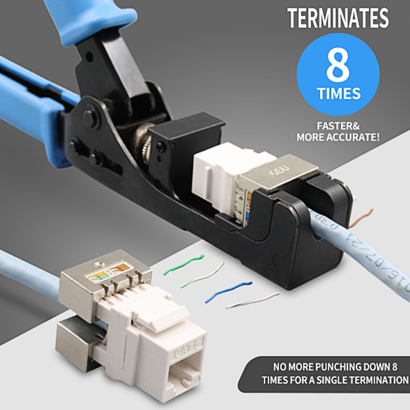 RJ45 Keystone Jack Punch Down Speed ​​Termination Tool für 180 Grad PX-T-Ds